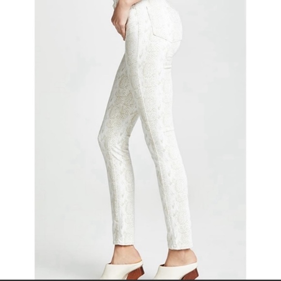 NWT ANTHROPOLOGIE Paige Hoxton Snake Print Jean Sz 26 - Picture 3 of 7